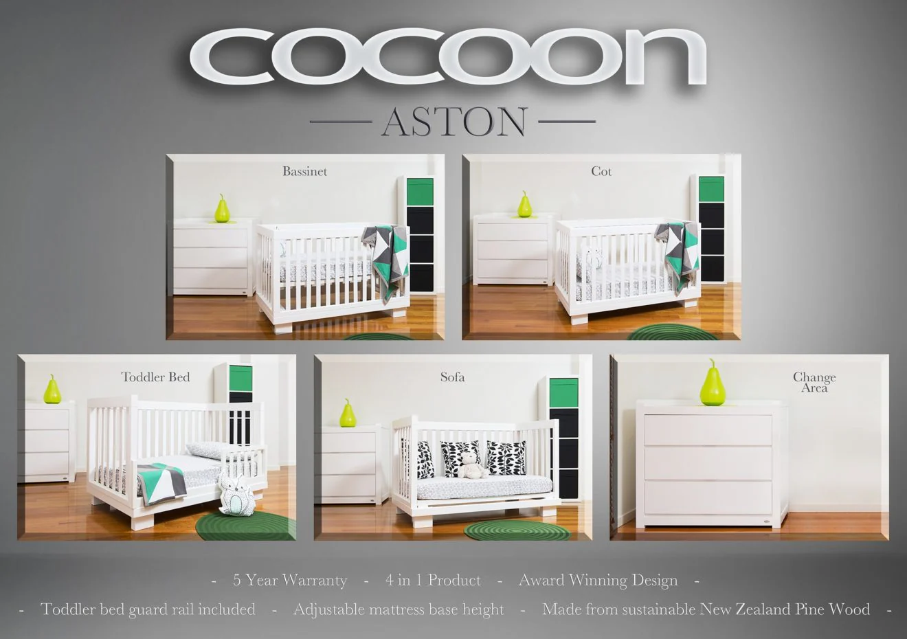 COCOON ASTON including an Australian made inner spring mattress - Image 6