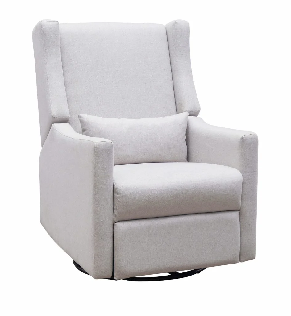 COCOON Bondi Electric Recliner & Glider Chair with USB in Mist Grey - Image 3