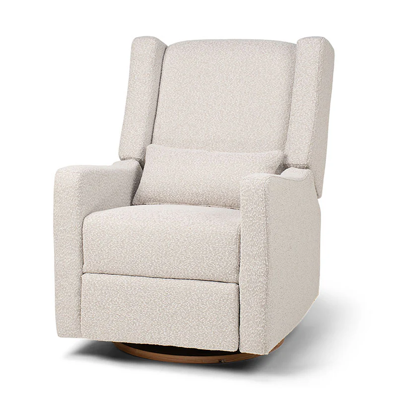 COCOON BONDI Electric Recliner Glider Chair in Light Grey Boucle - Image 11