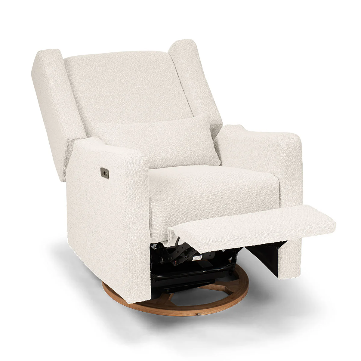 COCOON BONDI Electric Recliner Glider Chair in Vanilla Boucle - Image 13