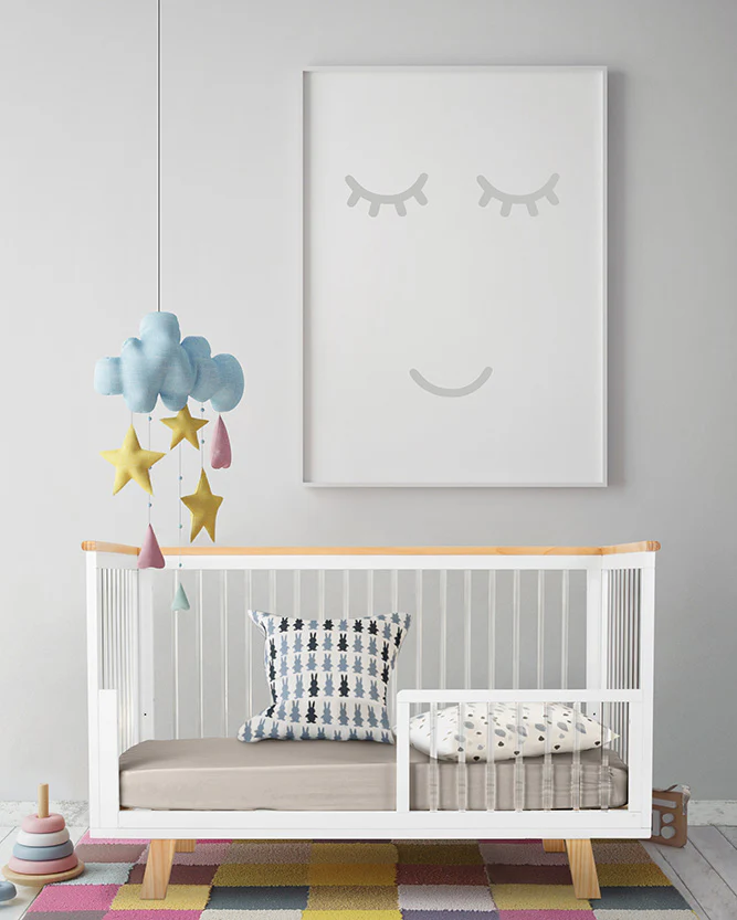 COCOON LUSH Including an Australian made inner spring mattress & Toddler bed rail - Image 7