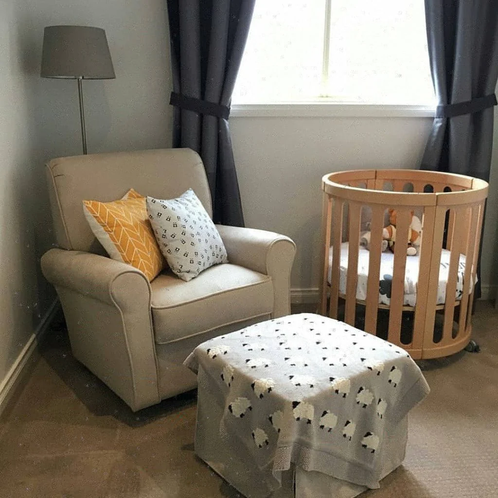 COCOON NEST NATURAL Including the Australian made mattress set - Image 4