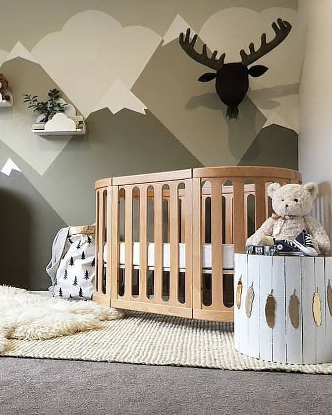 COCOON NEST NATURAL Including the Australian made mattress set - Image 6