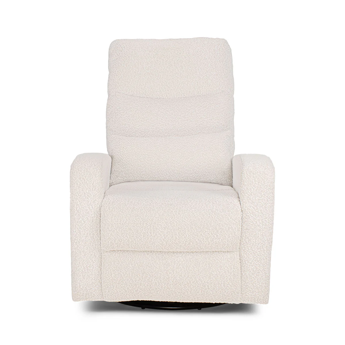 COCOON PLUSH Recliner Glider Chair - Boucle Light Grey - Image 10