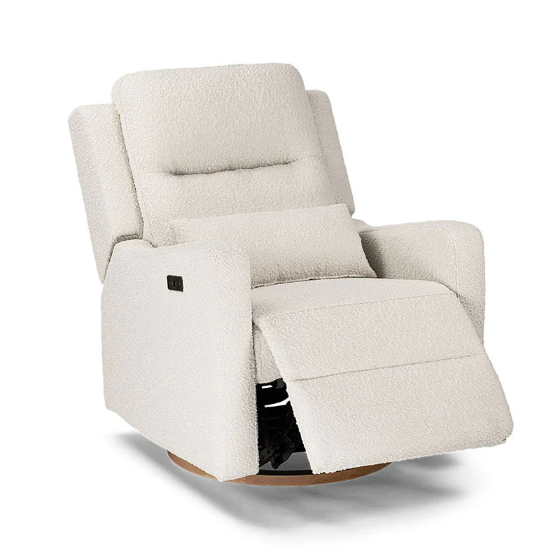 COCOON RIO Electric Recliner Glider Nursery Chair in Vanilla - Image 7