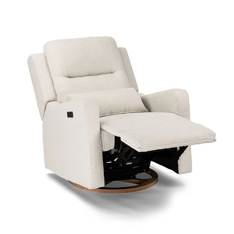 COCOON RIO Electric Recliner Glider Nursery Chair in Vanilla - Image 8