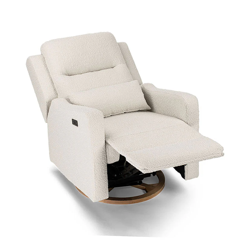 COCOON RIO Electric Recliner Glider Nursery Chair in Vanilla - Image 9