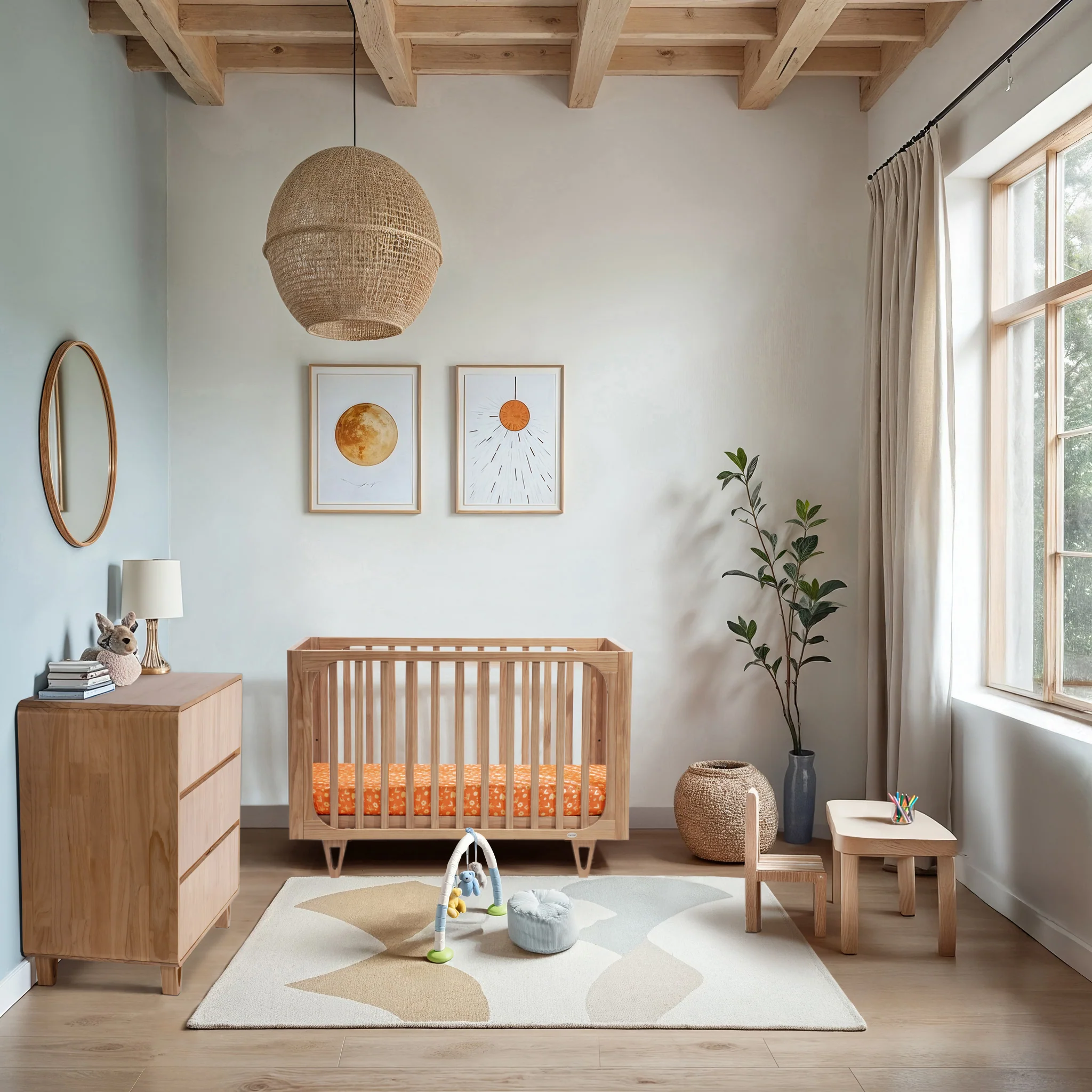 COCOON Vibe Sandstone including an Australian made Inner Spring mattress & Toddler bed rail - Image 10