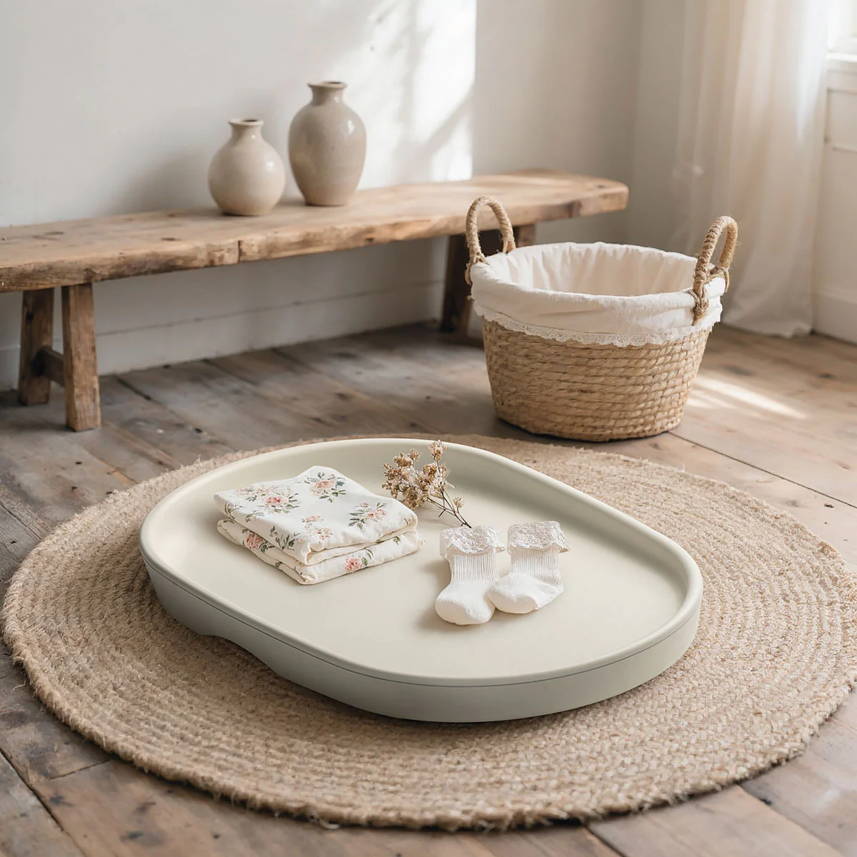 Cocoon Vibe White Grow with Me Nursery Bundle - Image 11