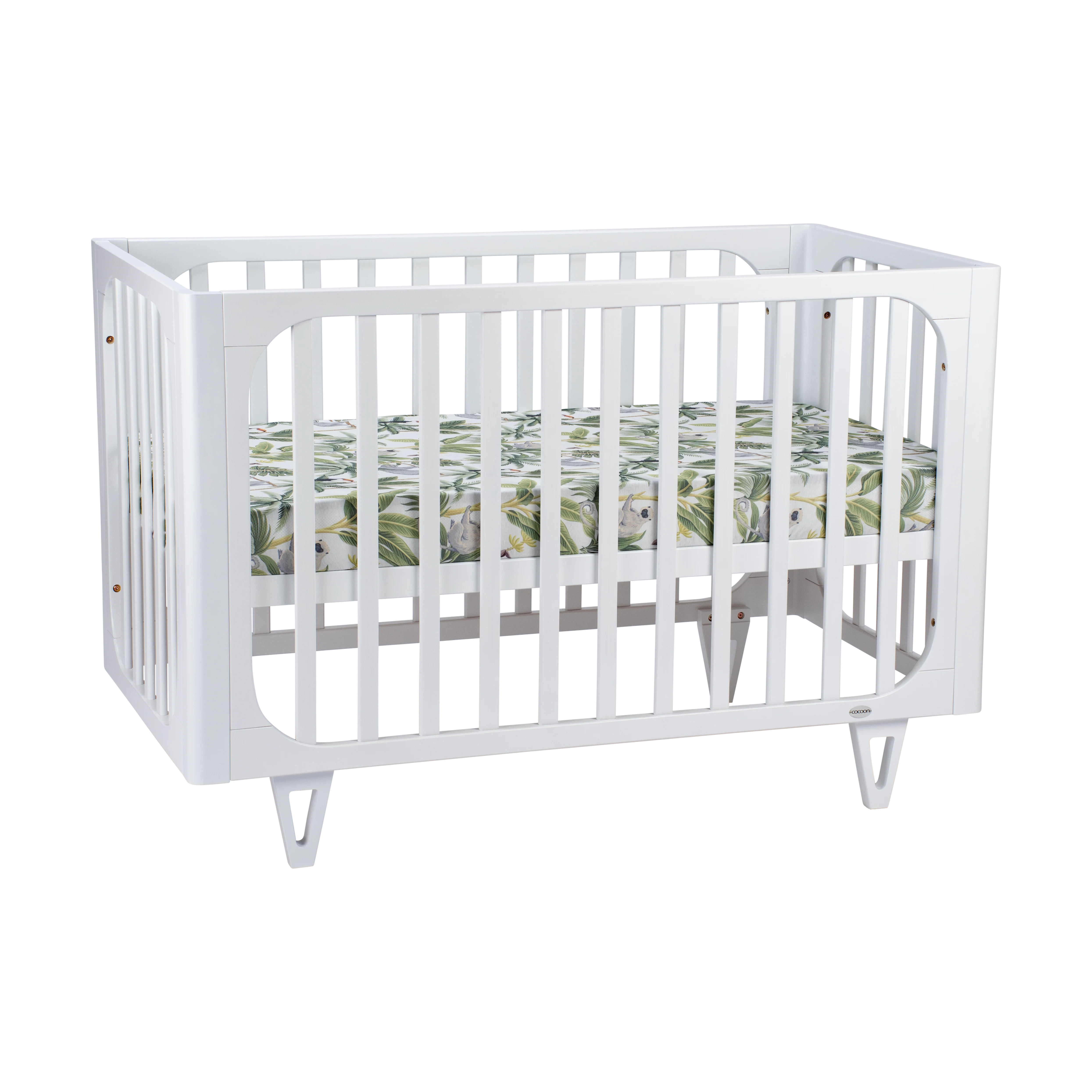 COCOON Vibe White including an Australian made Inner Spring mattress & Toddler bed rail - Image 9