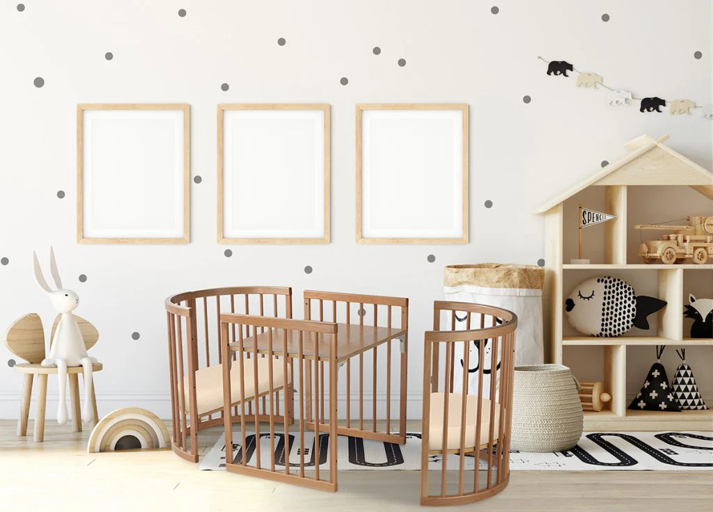Lolli Furniture Sprout 4 in 1 Natural beech wood Including the Australian made mattress set - Image 12