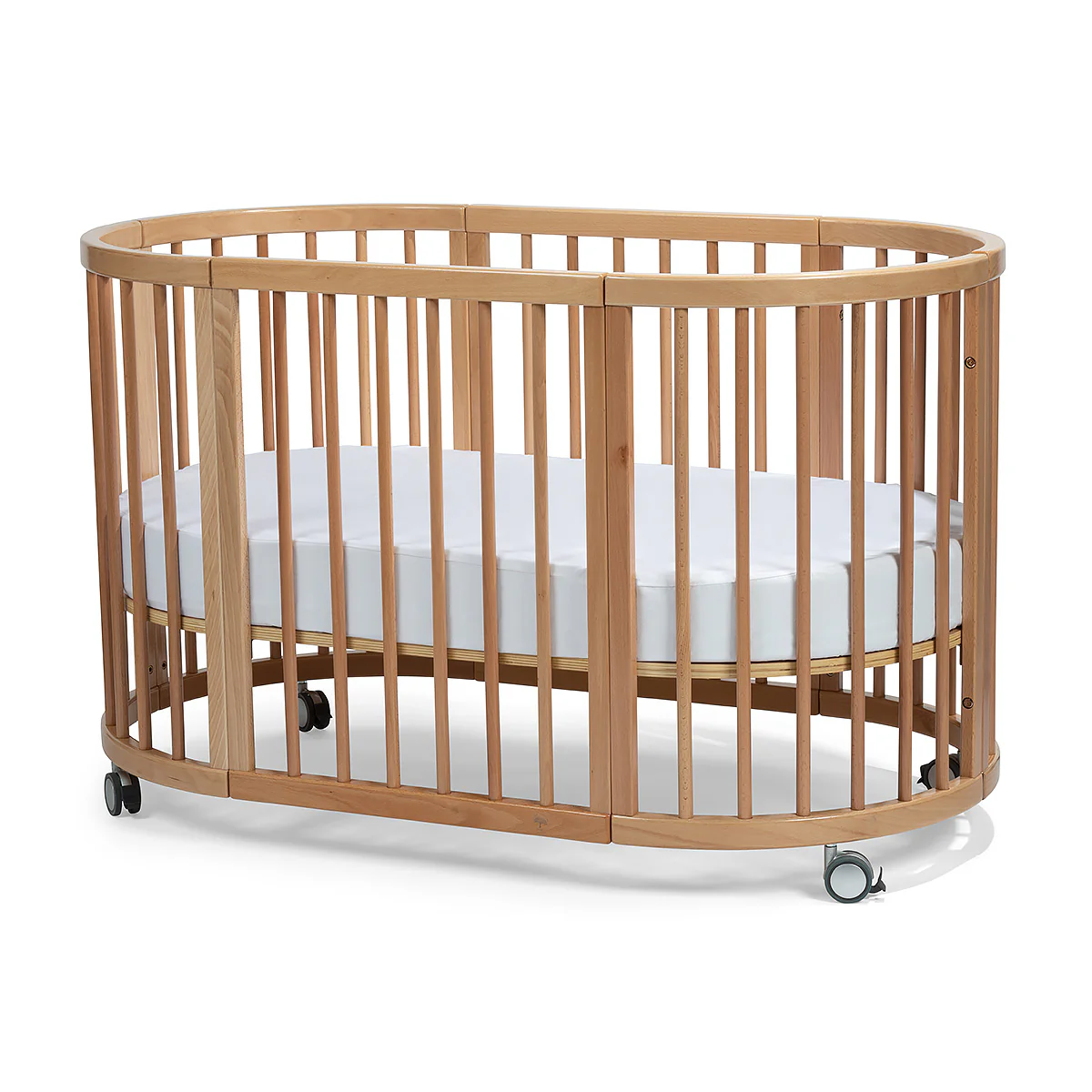 Lolli Furniture Sprout 4 in 1 Natural beech wood Including the Australian made mattress set - Image 6