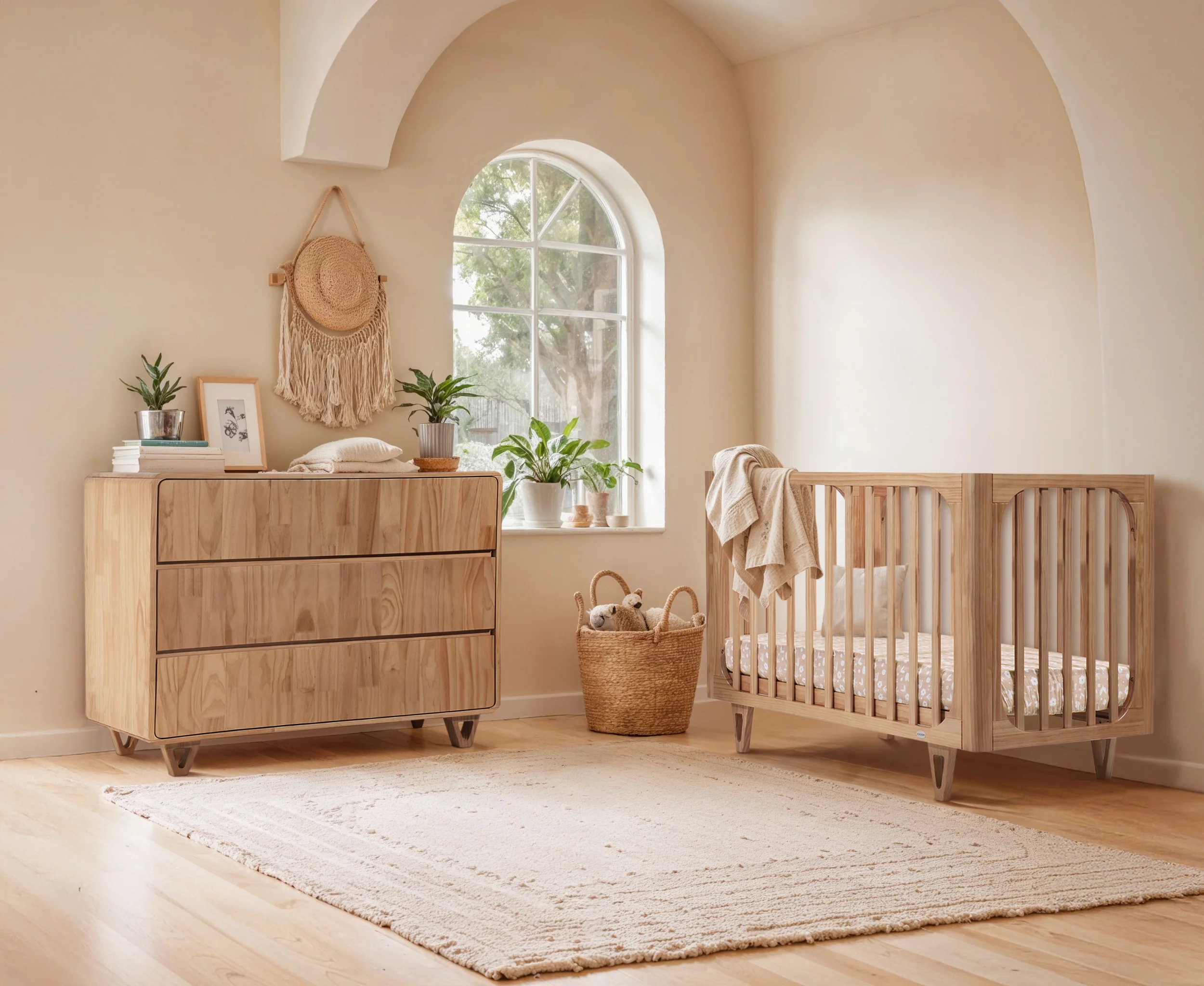 Cocoon Vibe Sandstone Grow with Me Nursery Bundle - Image 4