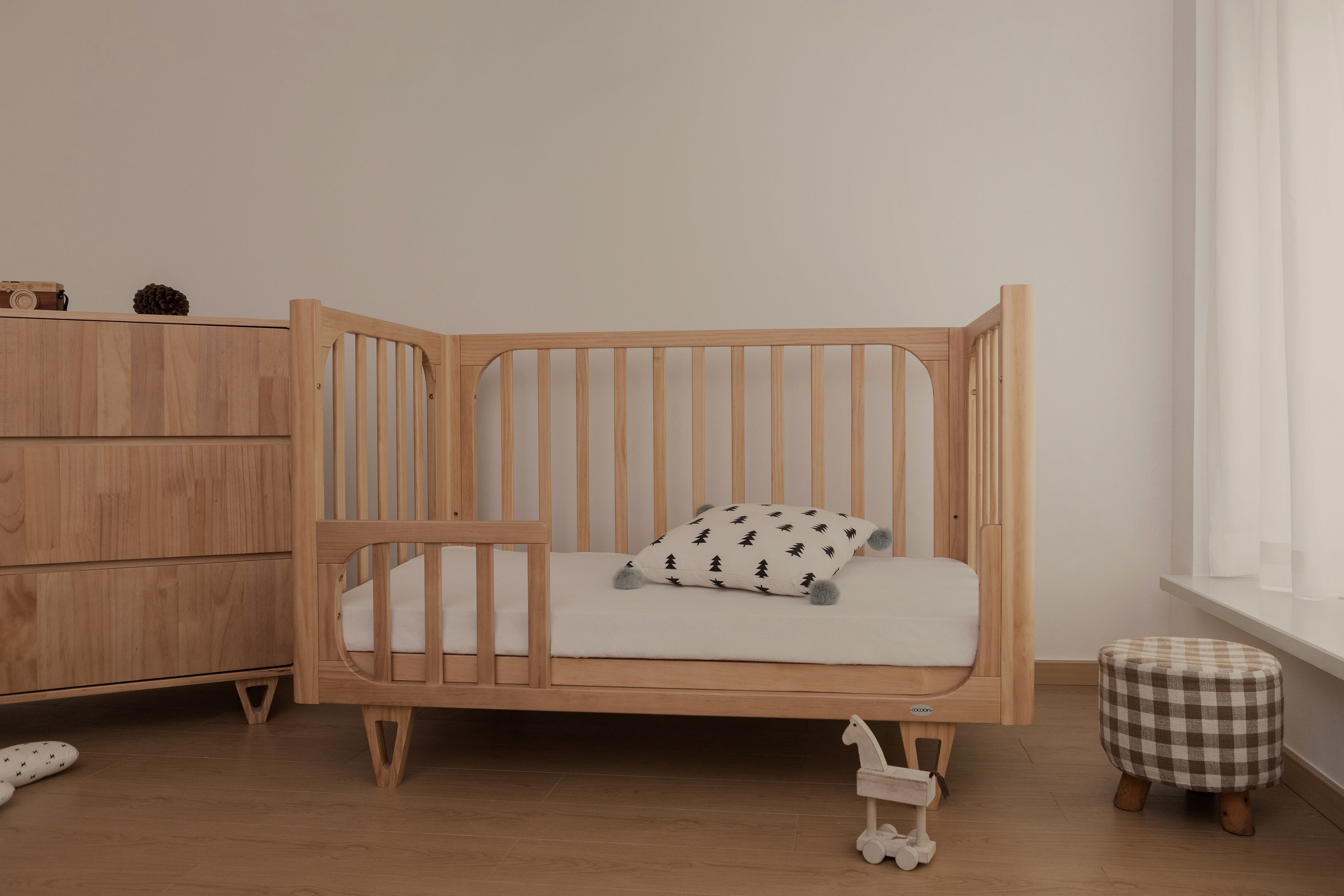 Cocoon Vibe Sandstone Grow with Me Nursery Bundle - Image 9